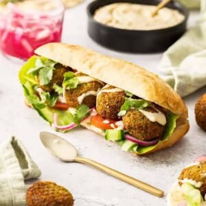 Falafel Balls Sandwich